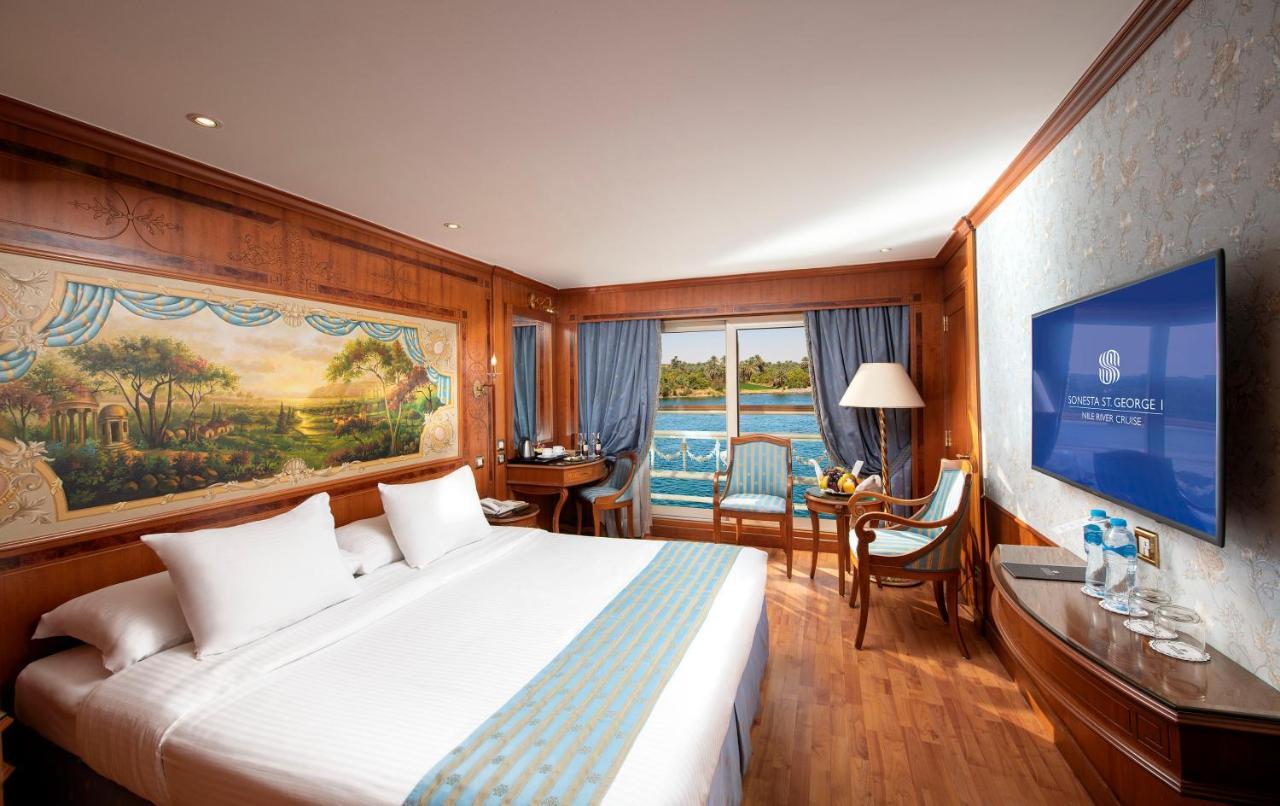 Sonesta St George Nile Cruise - Luxor To Aswan 4 Nights From Monday To Friday Hotel Eksteriør billede