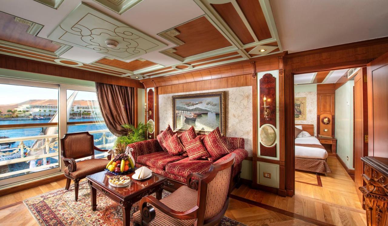 Sonesta St George Nile Cruise - Luxor To Aswan 4 Nights From Monday To Friday Hotel Eksteriør billede